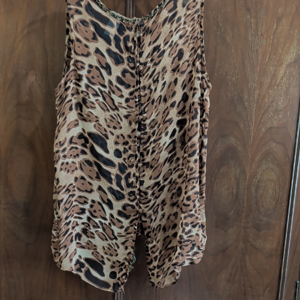 Moon Collection Animal Print Tank Top - Picture 6 of 7